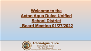 1-27-2022 Board Meeting
